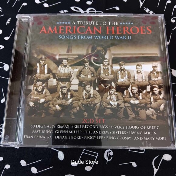 Various Artists - A Tribute to the American Heroes - Songs from World War II CD - Picture 1 of 6